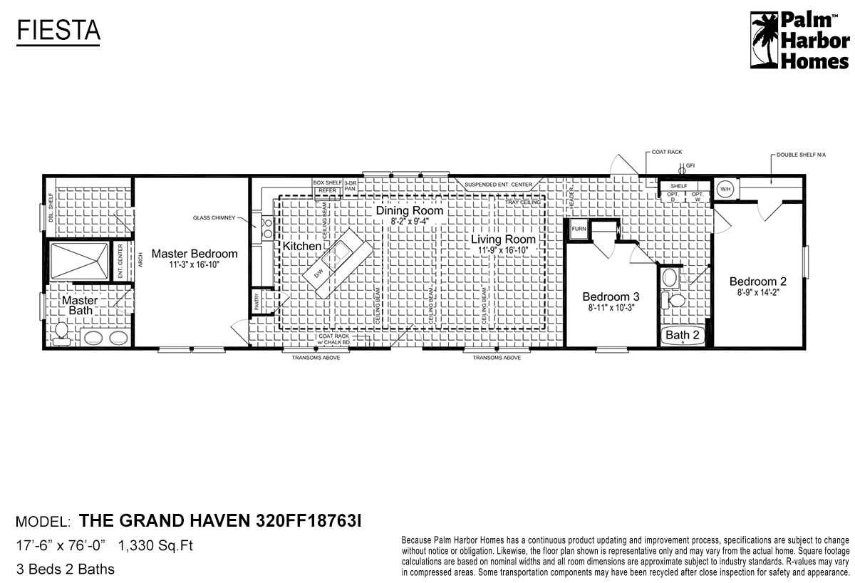 Fiesta The Grand Haven 320ff18763i By Palm Harbor Homes